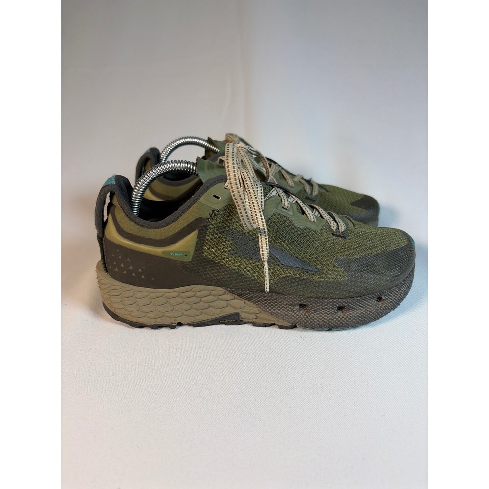 Altra Timp 4 Mens Trail Running Shoes Olive Green Black AL0A547J315 Size 8